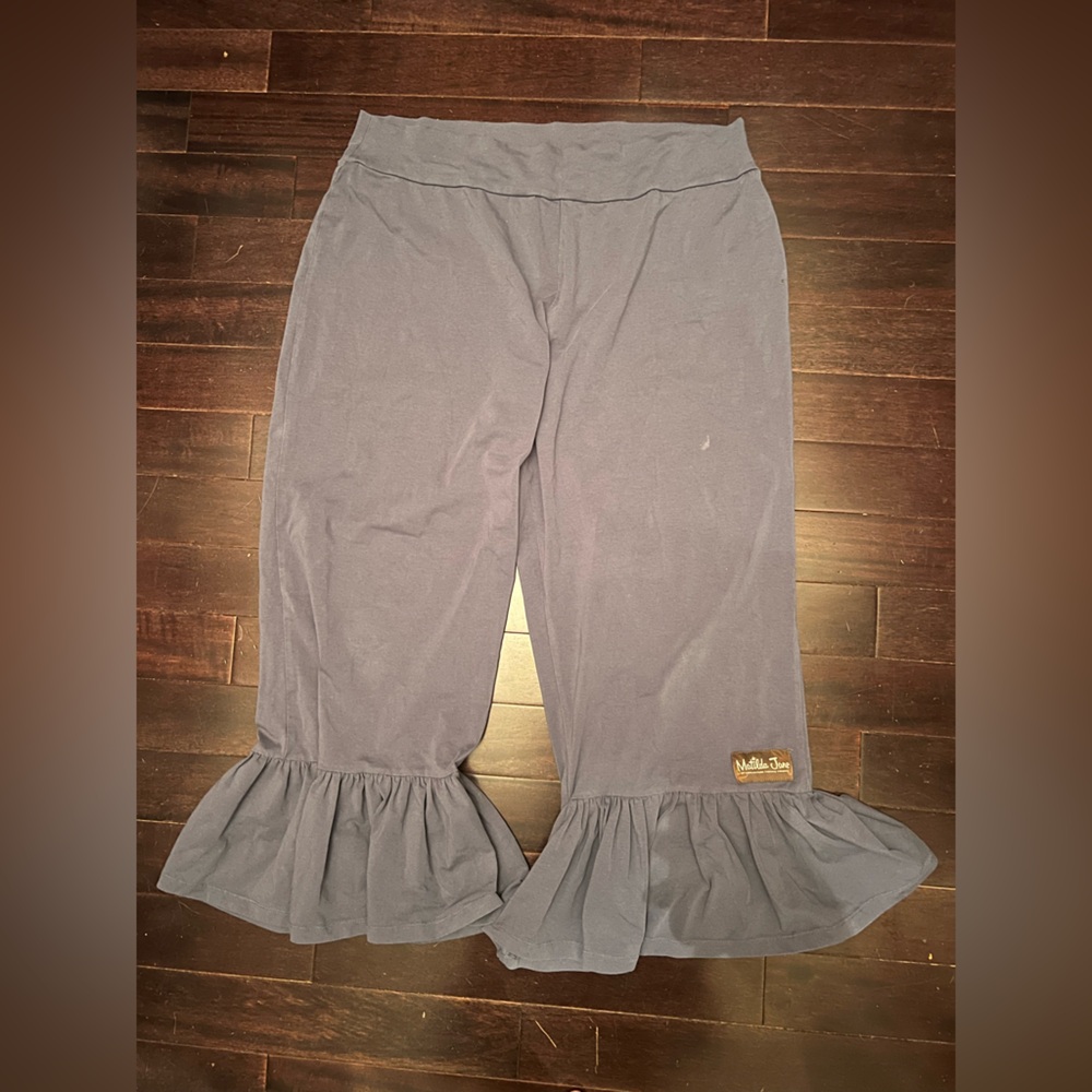 Matilda Jane Blue Ruffle pants